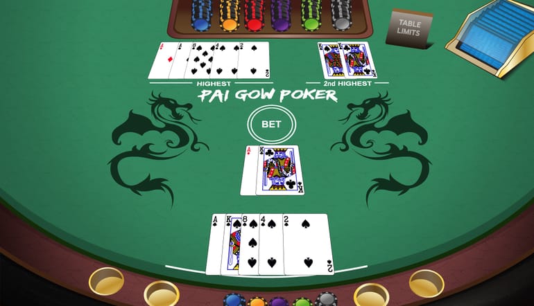 Pai gow poker how to play online, strategy and rules